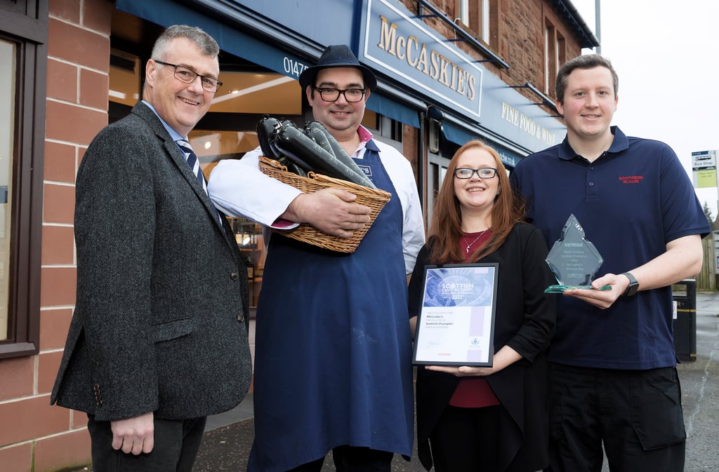 Food and Drink PR Photography, Scottish Craft Butchers 2022 award