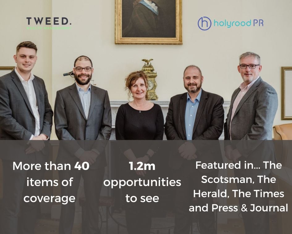 Professional Services PR, TWEED WEALTH MANAGEMENT SUCCESS POST