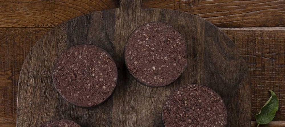 Food and Drink PR Photography, black pudding 1
