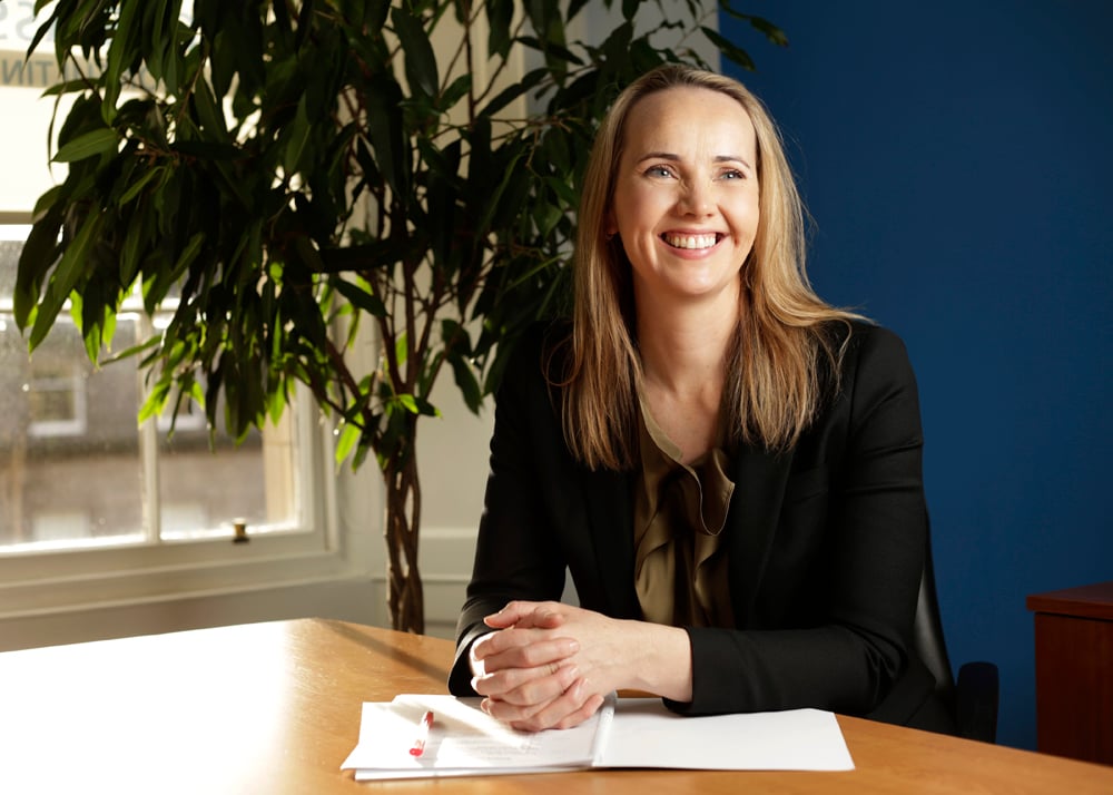 Associate Director of Accounting & Finance at Core-Asset Rachael O'Neill in photography by PR Agency Scotland
