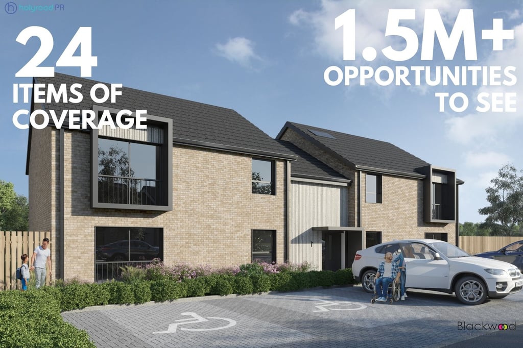 Social care PR photography shows Major media win for innovative homes