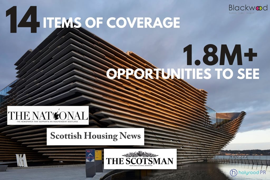 Social care PR photography shows media win as Dundee sets to host charity’s design competition