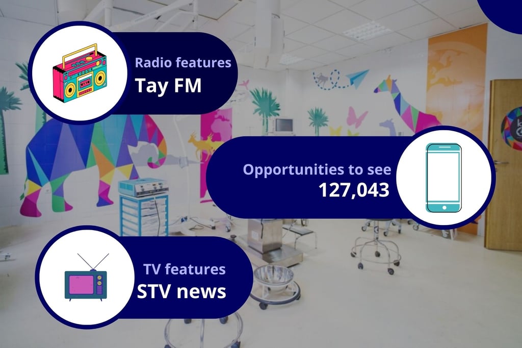 Scottish PR agency secures primetime TV slot for Scot's charity as seen in Scottish PR agency photography