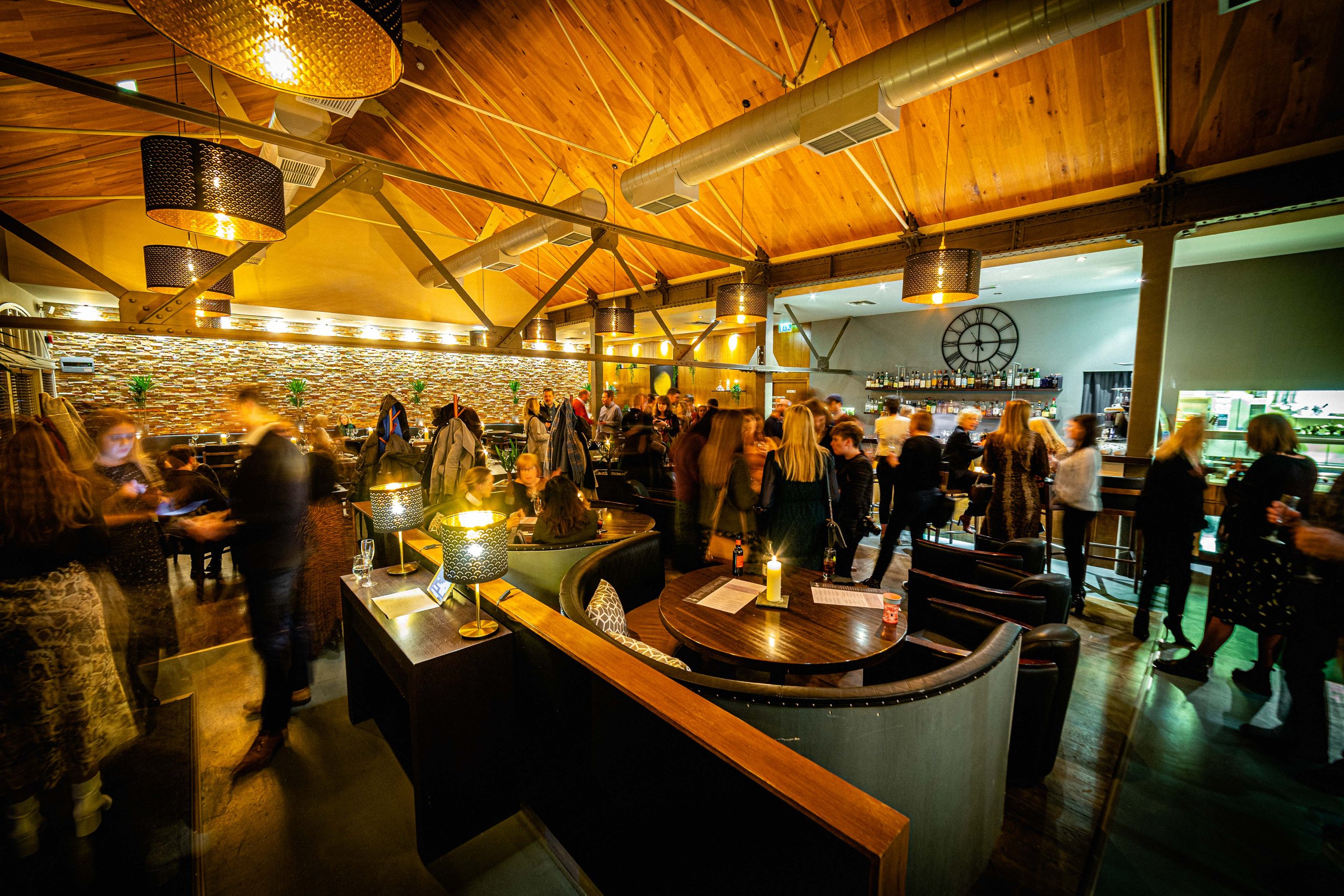Pub and restaurant PR photos from the launch of Pier Brasserie in Newhaven, Edinburgh