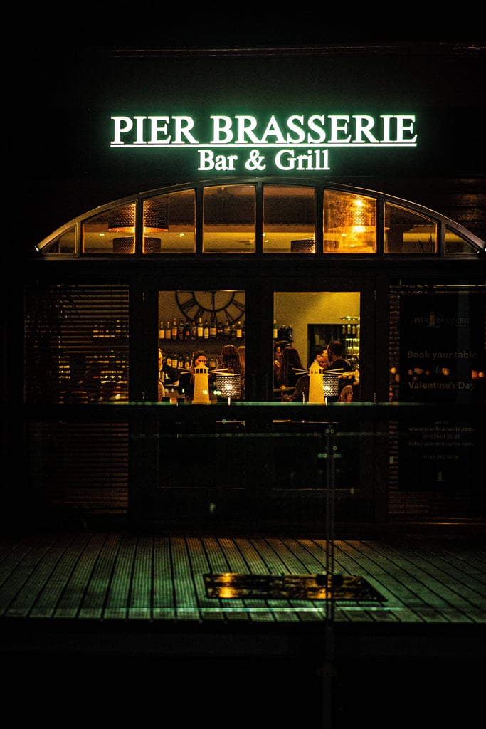 Edinburgh PR photography from the launch of Pier Brasserie in Newhaven, Edinburgh