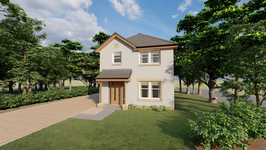 Spacious family home hits the market in commuter’s paradise showcased by a Scottish PR agency.
