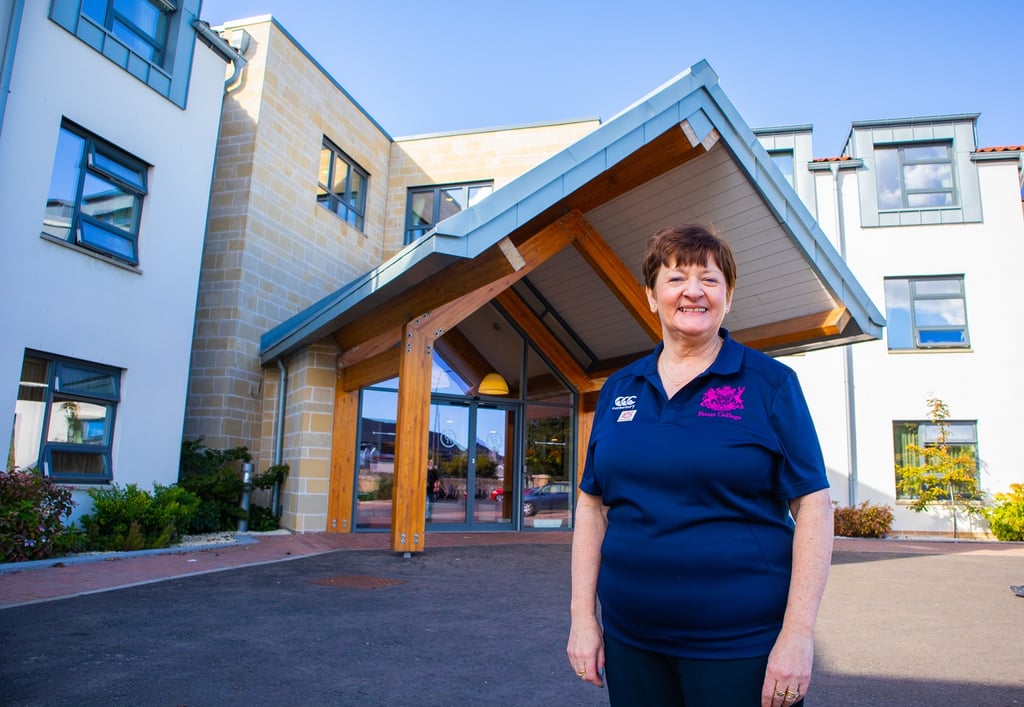 Care PR shows visit to Cramond Residence by Fettes College pupils