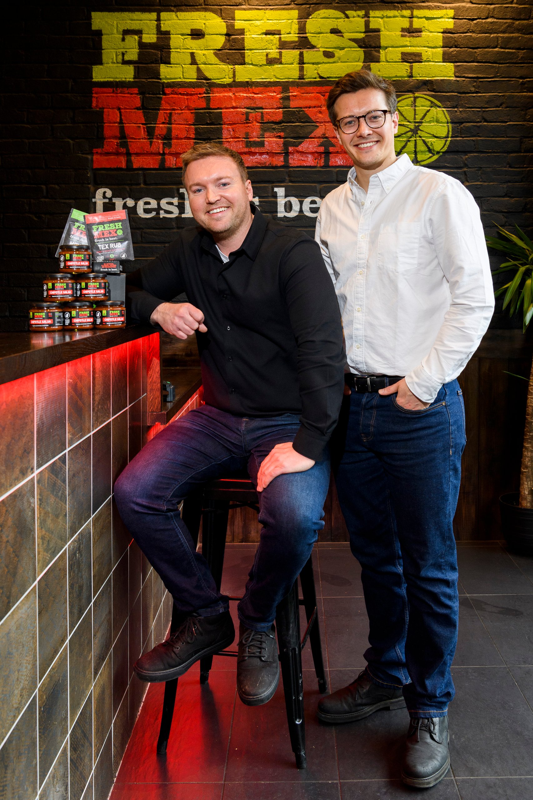 FreshMex Co-Owners (L-R) Chris and Robbie Moult