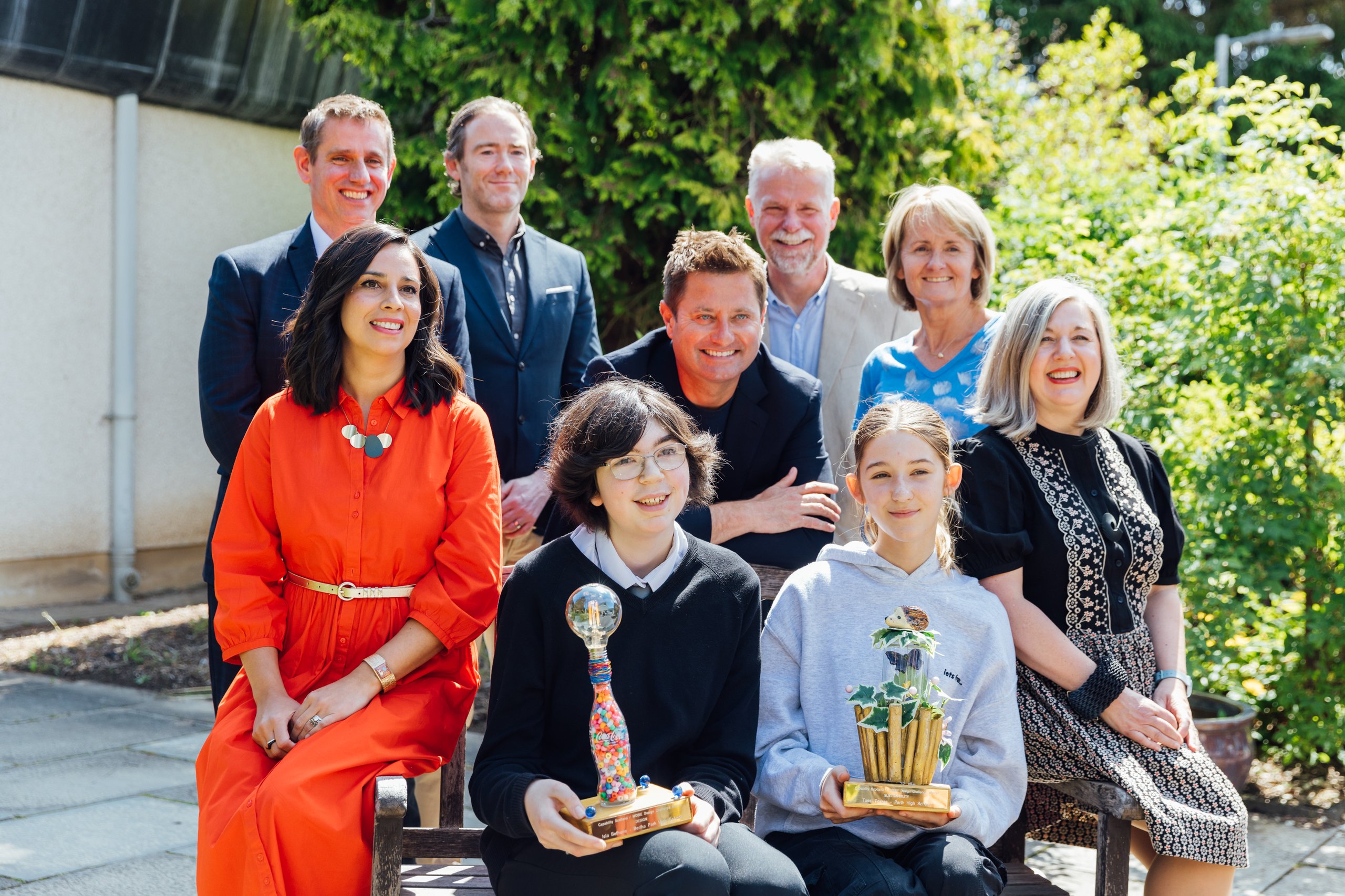 Scottish PR agency captures overall winners of design challenge to inform design of new complex needs facility alongside the selection of challenge judges