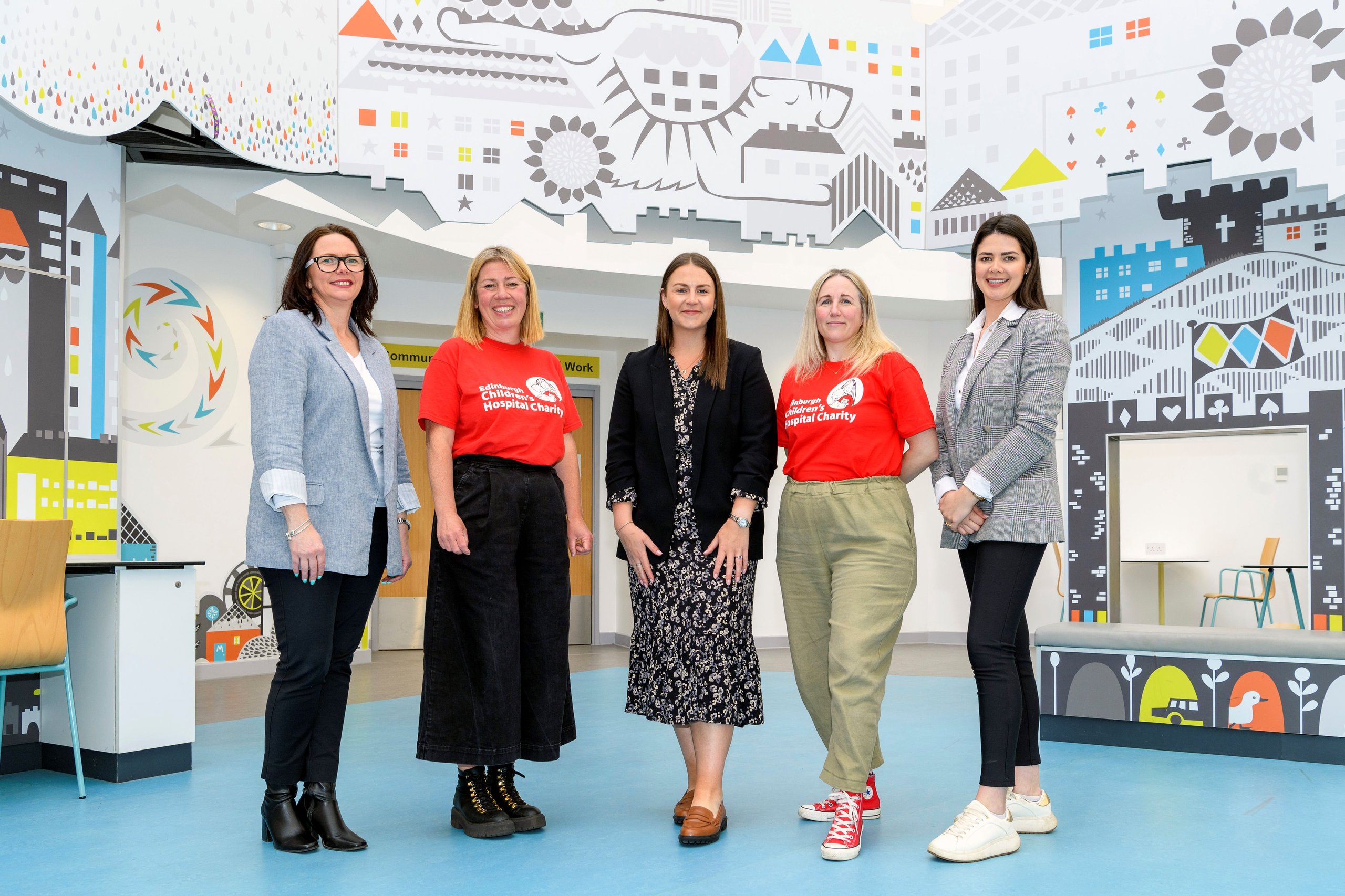Edinburgh PR agency shares that Square and Cresent have become an official charity partner with Edinburgh Children's Hospital Charity