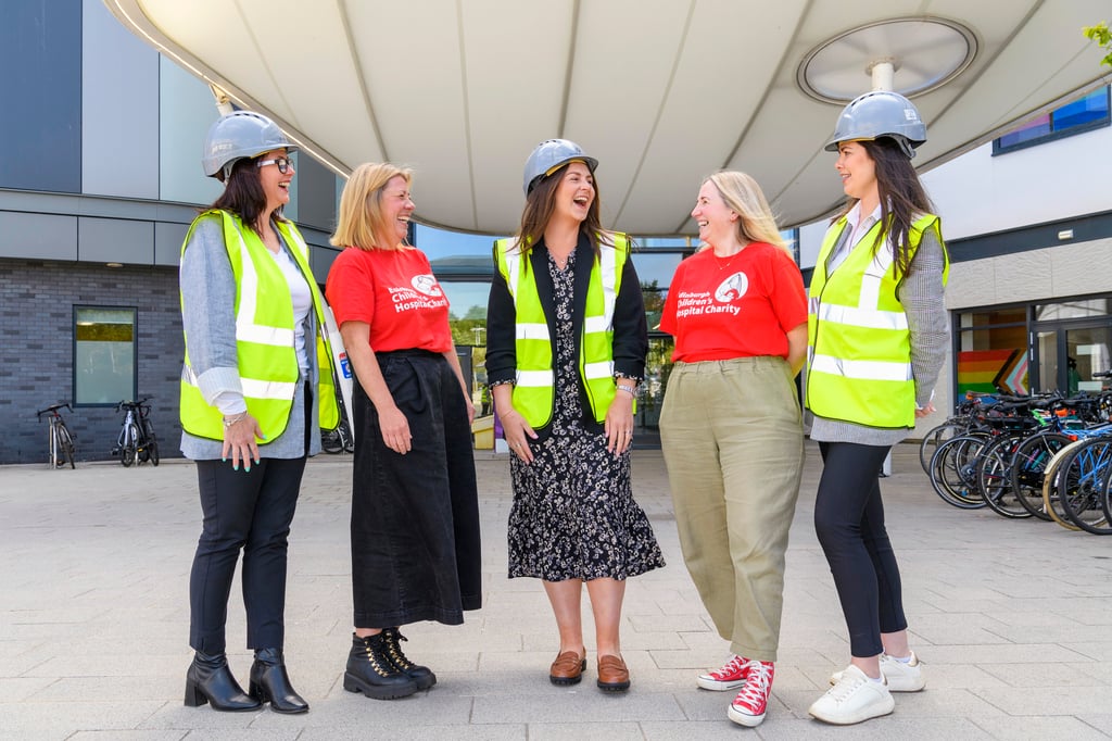 L-R - Lesley Coyle of S&C, Victoria Buchanan of ECHC, Thea Davis of S&C, Kate Dixon of ECHC and Mhairi Howden of S&C 2