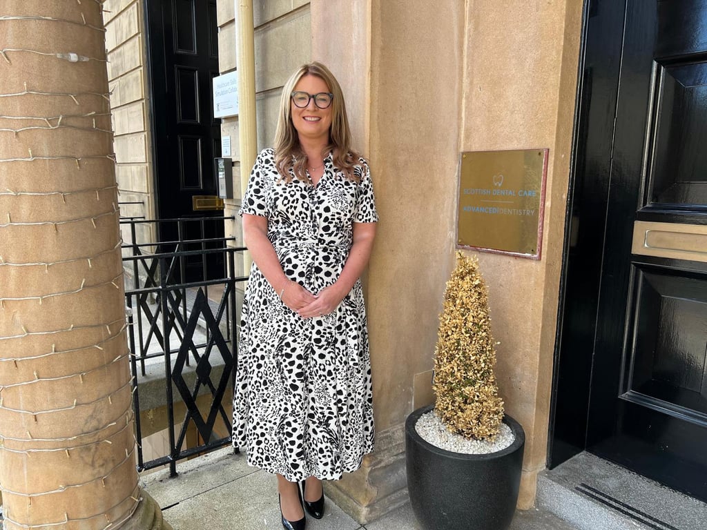 PR in Scotland showcases the appointment of Donna Burnie to Finance Director at top Dental Firm