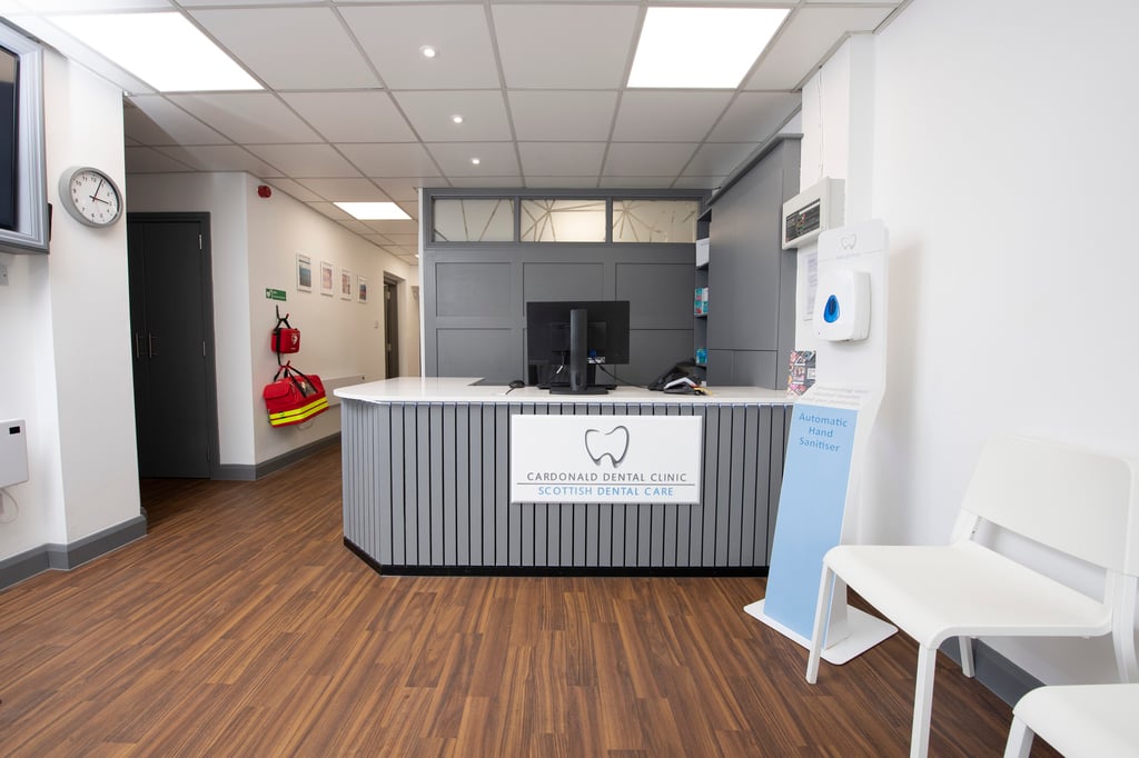 Scottish dental care, new Cardonald interior used by Scottish PR Agency