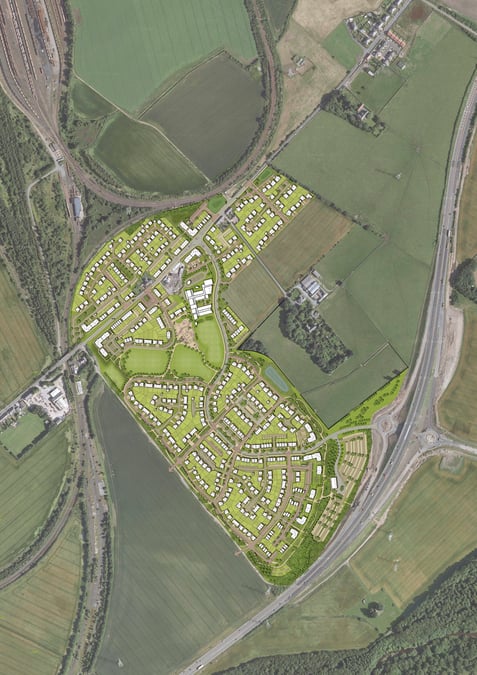 New Cala development to be created within Edinburgh's city bypass will create temporary road closure, shared by Scottish PR agency