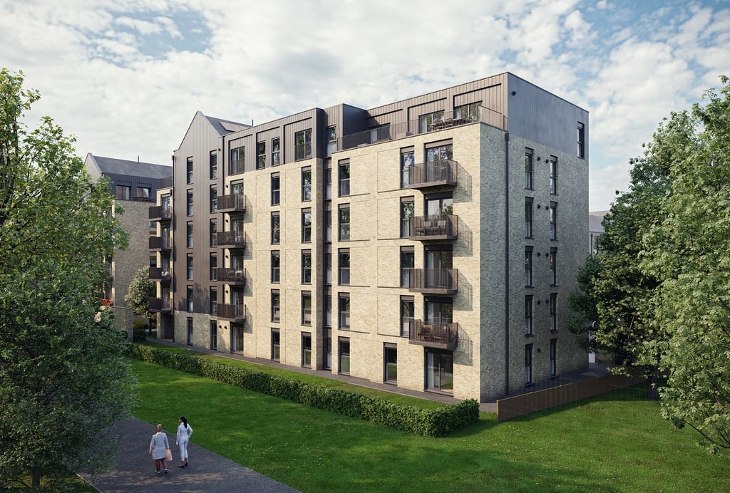 The first buyers of The Wireworks sit, created by Dundas Estates, have moved into the new upmarket homes in Musselburgh. Scottish PR Agency.