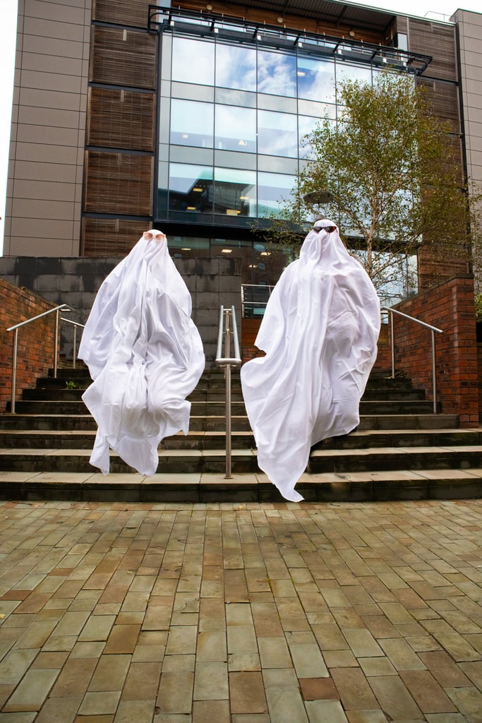 Holyrood PR Halloween photos 2023 -Team spirit brought to life in Scottish PR photography