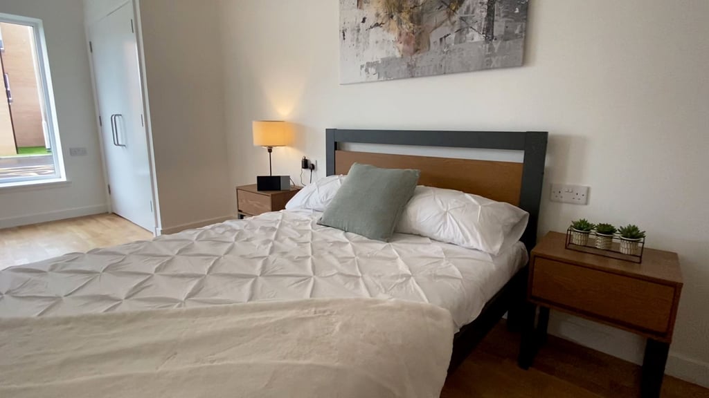 Bedroom in a Blackwood home image used by edinburgh PR agency