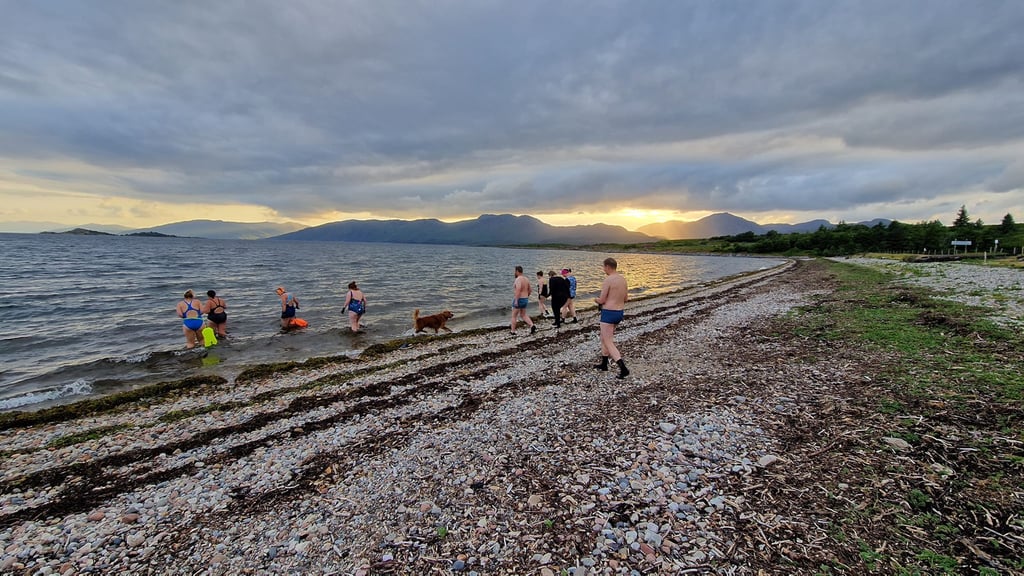 Wild Swimmers from loch lihne image