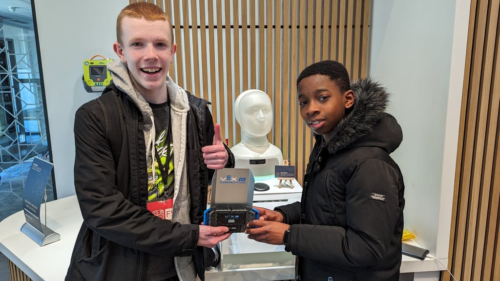 Community hub fosters young talent as robotics club comes to life showcased by Scottish PR