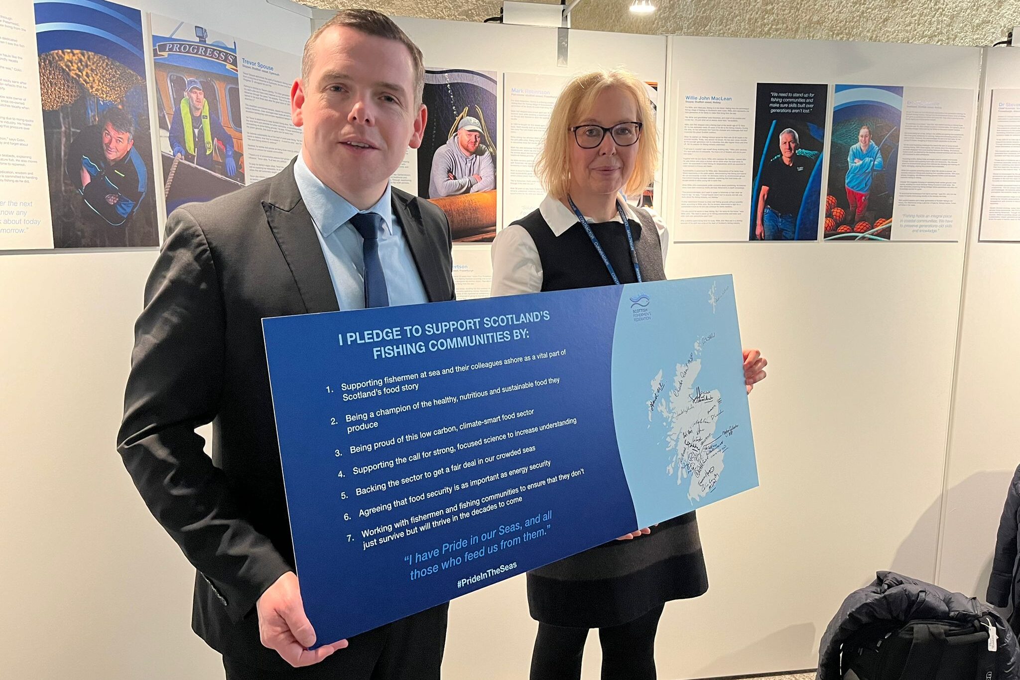 MORE THAN 50 MSPs including three party leaders have put their names to a pledge that commits them to protect and support Scotland’s vital fishing industry and coastal communities | Scottish PR