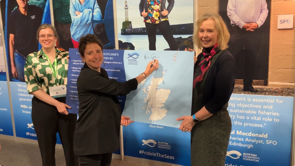 Mairi Gougeon joins 53 other MSPs in promising to support fishing sector by signing pledge | Scottish PR