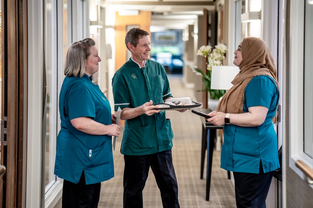 FAMILIES are being given an opportunity to visit Scotland’s most upmarket care home as it opens its doors for the public to see its “luxury hotel” facilities. Scottish PR