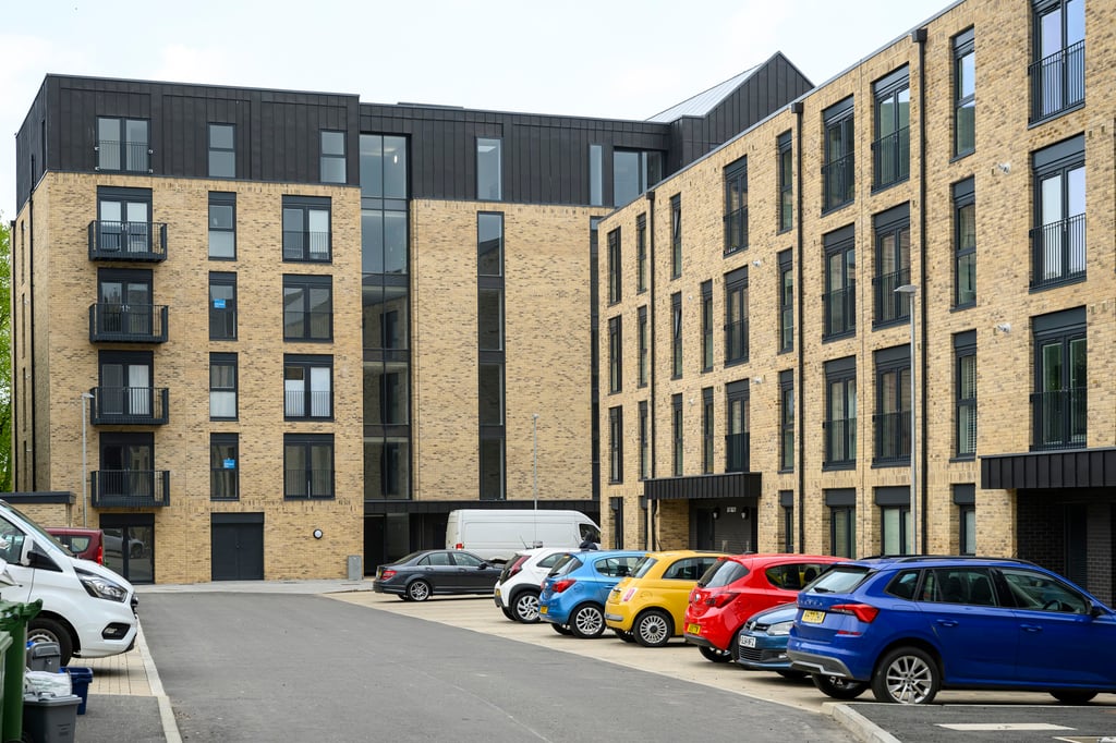 Exterior of the Dundas Estates apartment, winner of Apartment of the Year at the Herald Property Awards showcased by Scottish PR