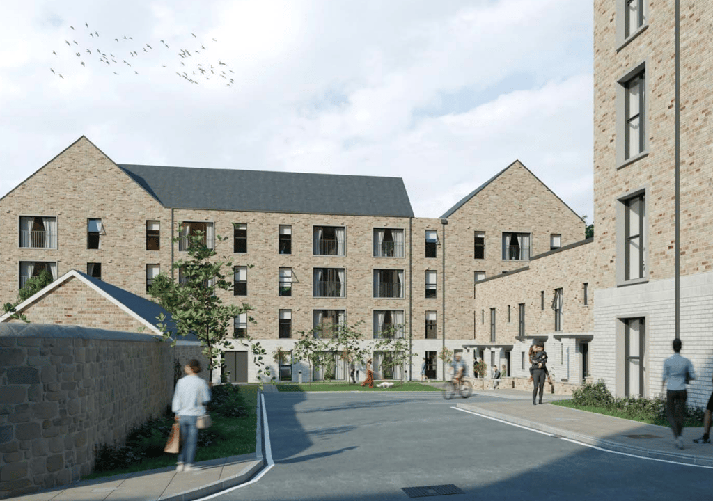CGI of proposed residential development by Dundas Estates | Scottish PR