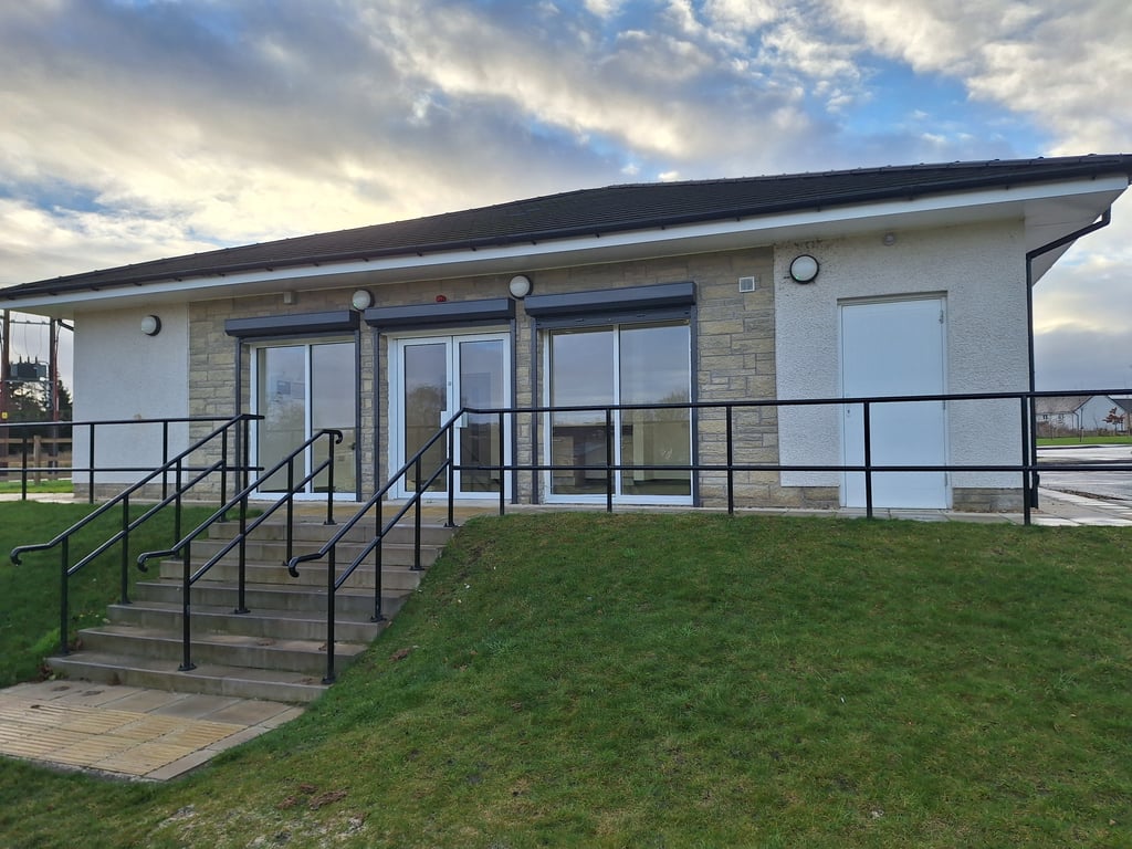 Pavilion exterior at Letham Mains | Scottish PR