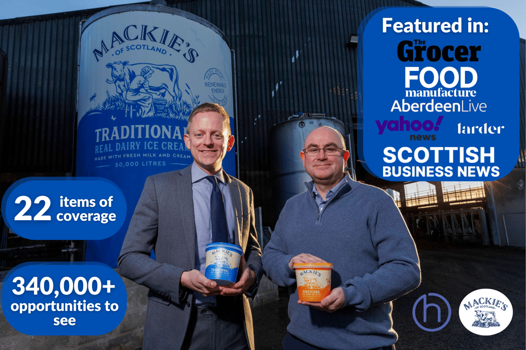 Mackie's of Scotland celebrate media success with head of engineering story | Scottish PR agency