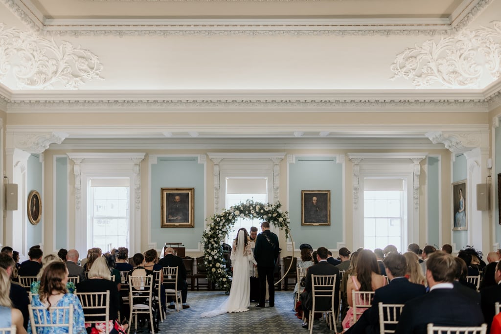Scottish PR Photography, A wedding ceremony at Surgeons Hall