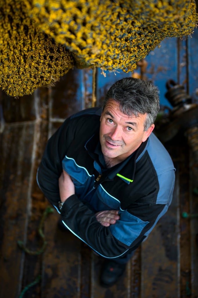 Colin Stephen features in powerful photo exhibition for the Scottish Fisherman's Federation, supported with PR photography