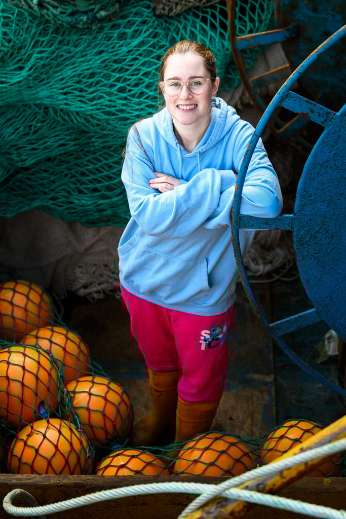 Erin MacKenzie features in powerful photo exhibition for the Scottish Fisherman's Federation, supported with PR photography