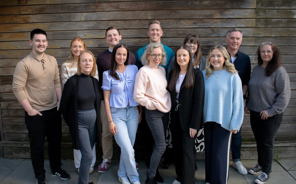 The entire Holyrood PR team | Housing PR