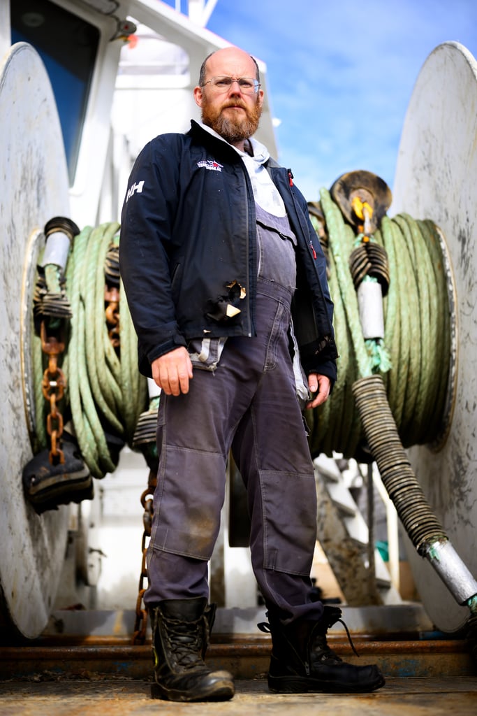 Mark Anderson features in powerful photo exhibition for the Scottish Fisherman's Federation, supported with PR photography