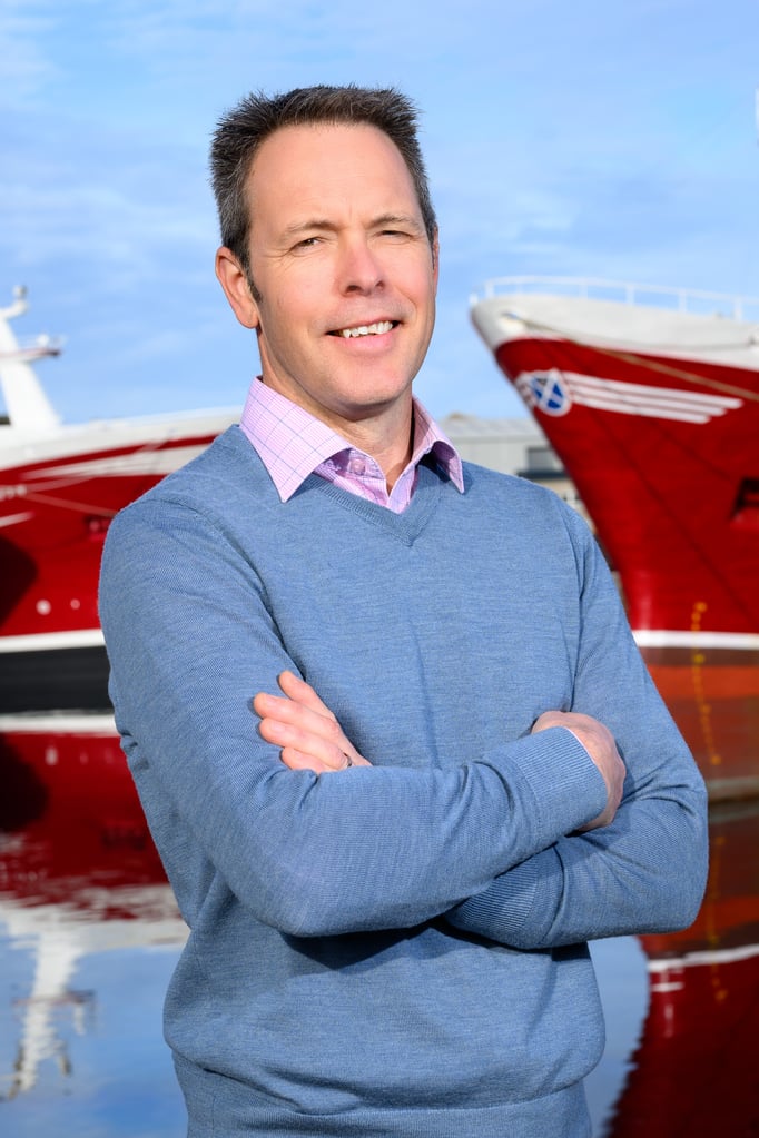 Steven Mackinson features in powerful photo exhibition for the Scottish Fisherman's Federation, supported with PR photography