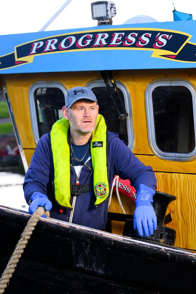 Trevor Spouse features in powerful photo exhibition for the Scottish Fisherman's Federation, supported with PR photography
