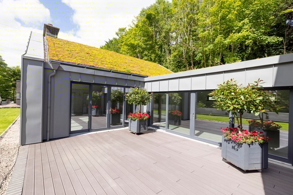 Property PR photographs of stunning eco home in Baberton Loan, Edinburgh