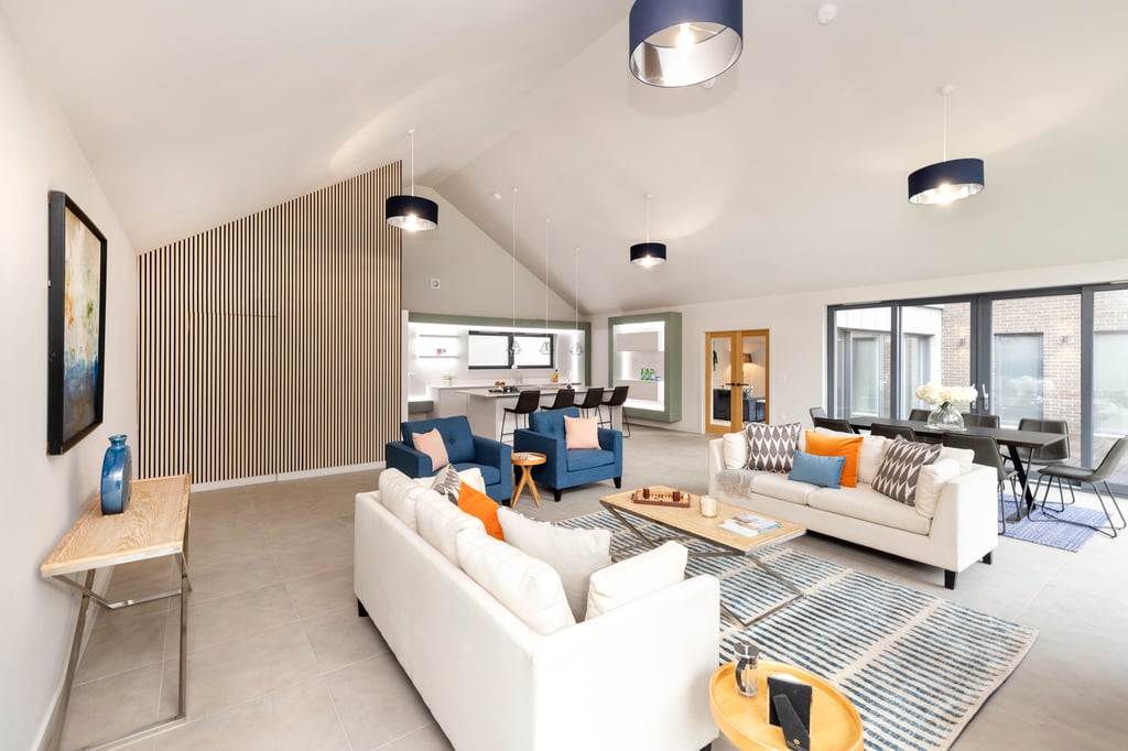 Property PR photographs of stunning eco home in Baberton Loan, Edinburgh