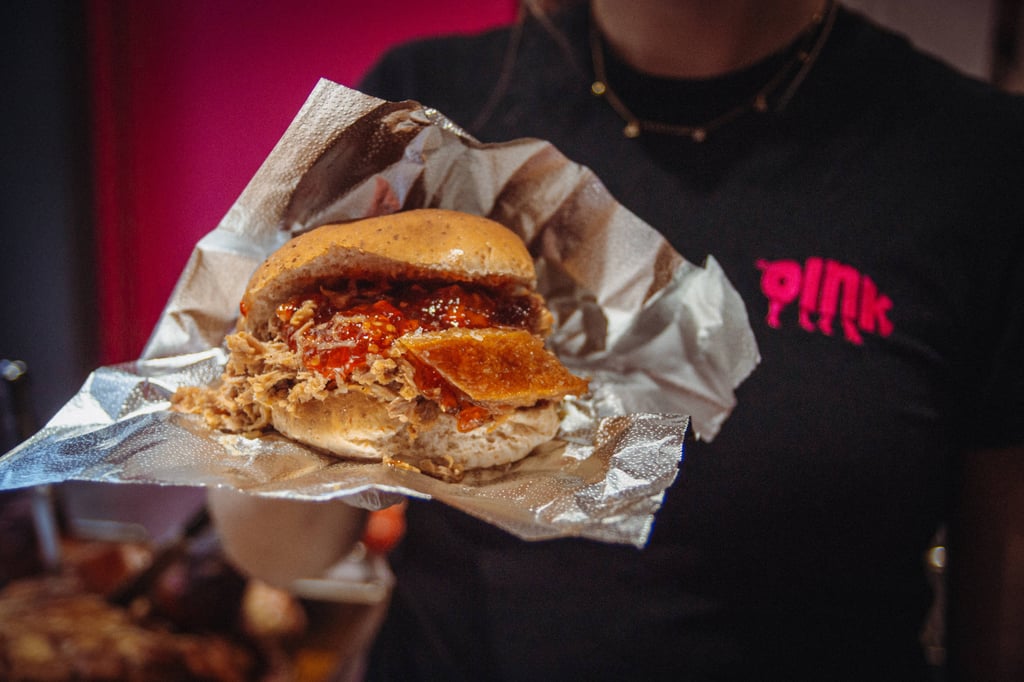 Oink's pulled pork rolls will be available for £2.50 for one day only, food & drink PR