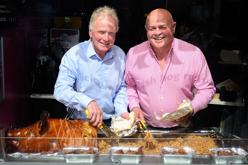 Oink owners Adam Marshall and Sandy Pate