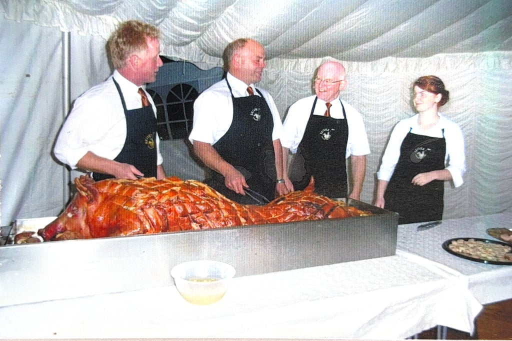 Sandy and Adam in the early days | Food and drink PR