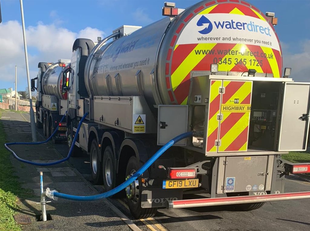 Water Direct tanker | Water services PR