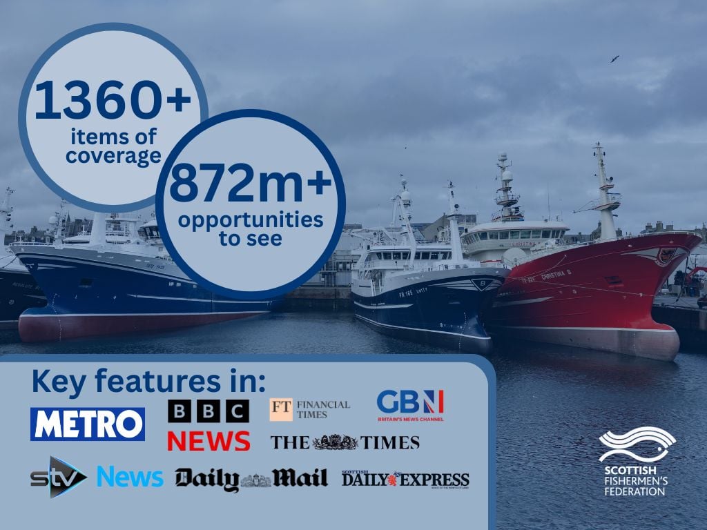 An expertly timed series of media interventions catapulted the fishing industry to the centre of national debate, as showcased by Public Affairs PR.