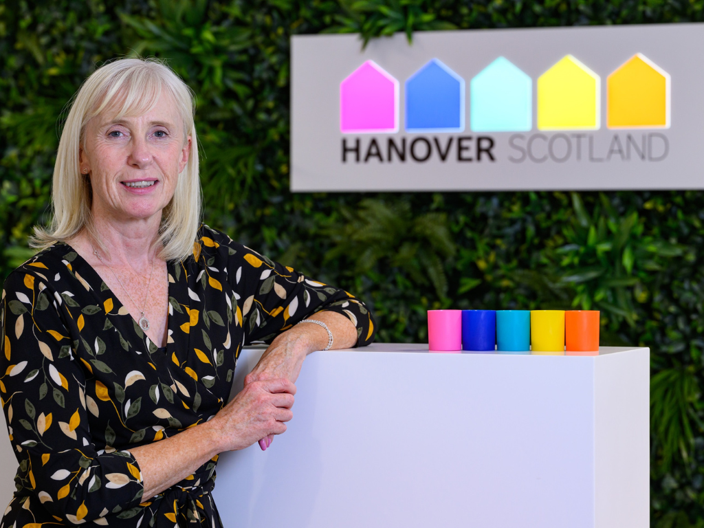 Angela Currie, CEO of Hanover Housing Association, embraced "thought leadership"