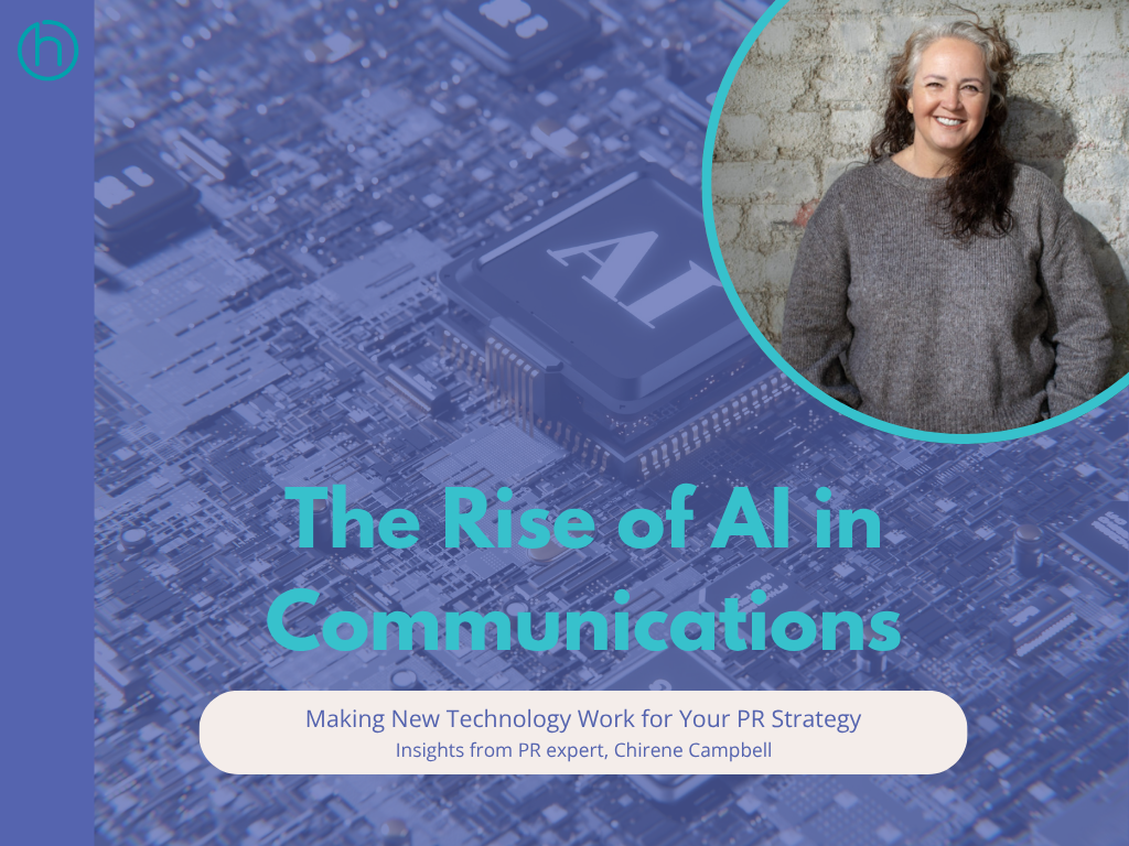 Scottish PR Agency Graphic features Chirene Campbell, Leading PR expert