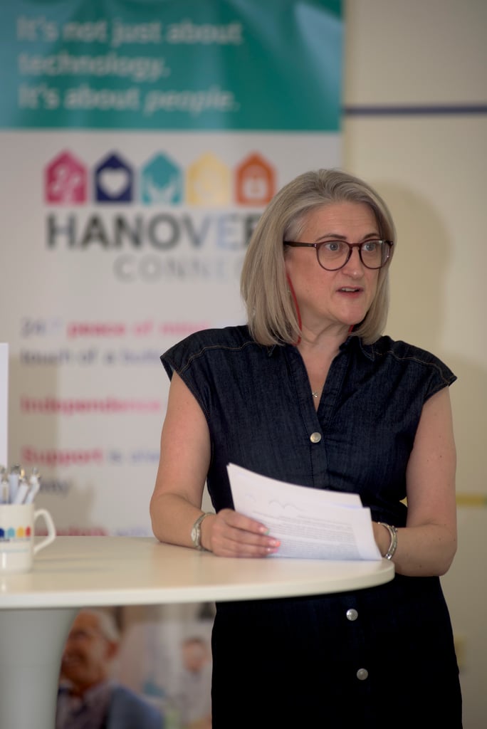 Housing PR photography features Donna Henderson, Director of Strategic Finance at Hanover Scotland