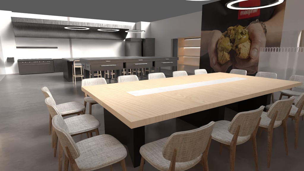 MacPhie Dubai Internal Office-Meeting Corner featured in Food and Drink PR photography