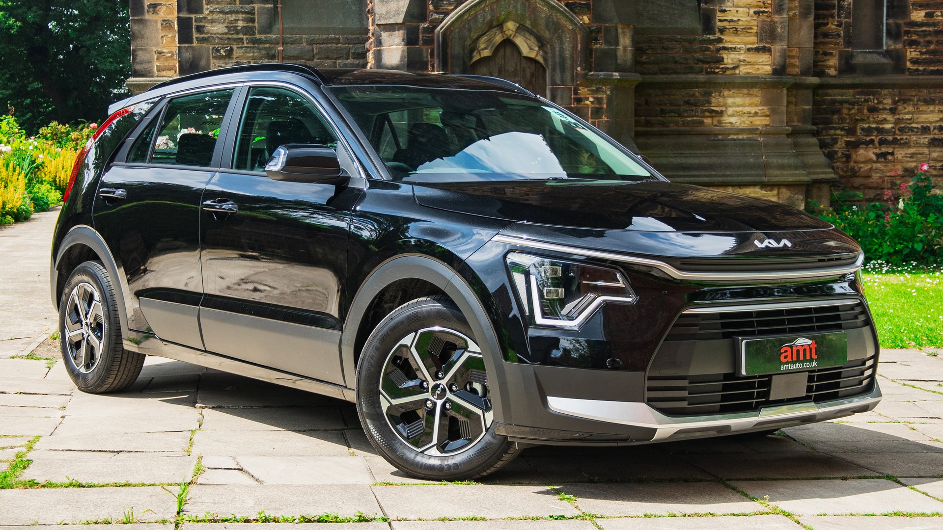 Kia Niro EV with spacious interior and family-friendly design features.