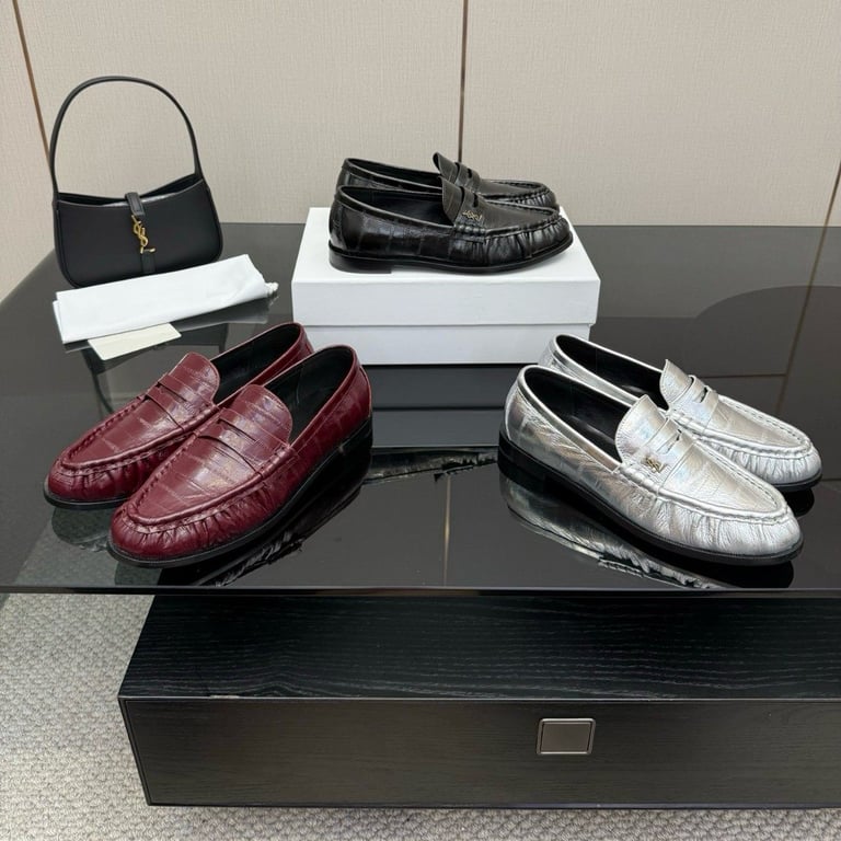 Saint Laurent Le Loafer Monogram Penny Loafers - 2